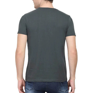 เสื้อยืดเปล่าเนื้อหนา 240 GSM ผ้าฝ้าย 100% สตรีทแวร์ผู้ชาย เสื้อยืดเรียบๆ จัดส่งแบบ DDP แคนาดา จำนวนมาก - Product Image 2