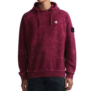 Traje de lavado ácido pesado de alta calidad Sudadera con capucha vintage Diseño personalizado Sudadera con capucha lavada con ácido unisex - Product Image 3