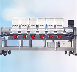 เครื่องจักรแบบดั้งเดิมหกหัว NEW GEM 1506 - สำหรับงานอุตสาหกรรม DIY รับผลิตแบบ OEM/ODM ปรับแต่งได้ พร้อมการรับประกัน 3 ปี - Product Image 4