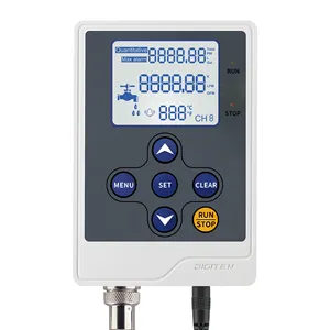 DIGITEN LCD Water Liquid Flow Meter Digital Quantitative Water Flow Controller