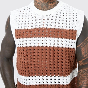 Reliable Quality <b>Sleeveless</b> Modern Winter Apparel Men's <b>Sweaters</b> Produced For Bulk Business Supply And Resale - Product Image 2