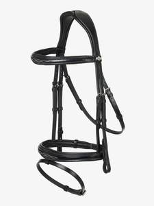 Competition Flash Bridle Leather Horse Bridle Horse Snaffle Leather Bridle Diseño personalizado - Product Image 4