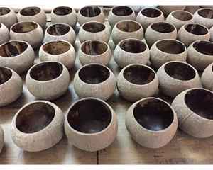 ชามกะลามะพร้าวธรรมชาติจากเวียดนามทำด้วยมือและขัดเงาชามสำหรับใช้ในห้องครัวหรือของตกแต่งที่เป็นมิตรต่อสิ่งแวดล้อม - Product Image 3