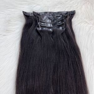 Extensiones de cabello Remy 100% con clip sin costuras de 20 pulgadas Cabello vietnamita de alta calidad en color natural - Product Image 4