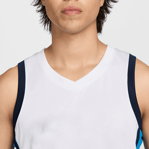 100% Polyester maille basket hauts hommes sans manches Football basket-ball gilet hauts Jogging course réservoir Singlet hommes - Product Image 4