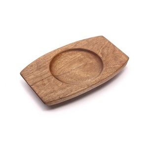 Vajilla de diseñador de madera de mango sólido de alta calidad, bandeja para servir Catering, superventas, comida, bebida o desayuno, bandejas para servir - Product Image 2