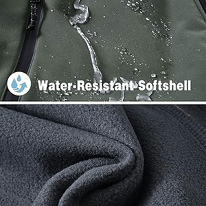 2025 nouvelle veste Softshell pour hommes personnalisée laine respirante faite Style de rue durable pour la saison d'hiver OEM Design à la mode - Product Image 4