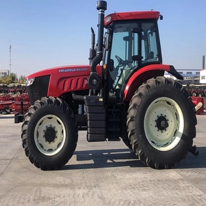 Compre un tractor agrícola 4WD de 120HP, tractor de ruedas de alta potencia con engranaje de calidad, rendimiento confiable y entrega rápida - Product Image 4