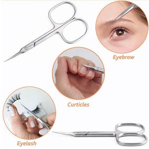 Tijeras para Cutículas de Uñas Profesionales Hechas a Mano con Diseño de Punta de Flecha de Acero Inoxidable, Cuchillas Rectas Más Largas y Afiladas, Herramienta de Belleza - Product Image 2