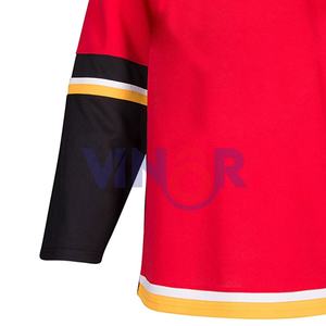 Prix de gros 2026, dernier design de maillot de hockey sur glace, vêtements de sport d'équipe personnalisés, maillot de hockey sur glace pas cher, service personnalisé - Product Image 3