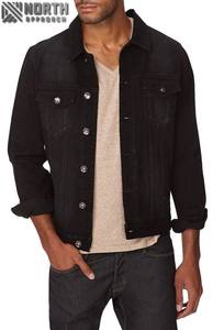 Meilleur style de veste d'hiver en jean taille normale haute qualité vêtements pour hommes veste en jean d'hiver fabriquée en bon matériau veste en jean pour hommes - Product Image 6