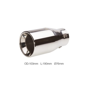 Terminal redondo de acero inoxidable de 76 mm - Product Image 1