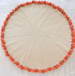 Manta de Ganchillo Plegable con Patrón de Dibujos Animados, Hecha a Mano, de Lana, Ligera, Elegante, Cómoda y Moderna para Todas las Temporadas y Festividades, Venta al Por Mayor - Product Image 2