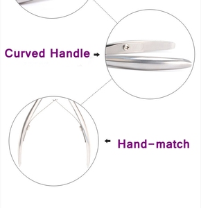 Coupe-ongles manucure pédicure Coupe-ongles Outils en acier inoxydable Image Logo Doigt Beauté Finition Couleur Coupe Caractéristique Matériau - Product Image 3