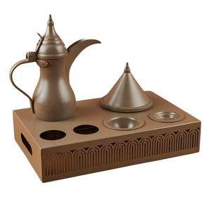 Classic Simple Arabia Dallah Table Ware Decorative Wholesale Luxury <b>Coffee</b> Pot Top Quality Indian Stylish Fancy <b>Tea</b> Pot - Product Image 2