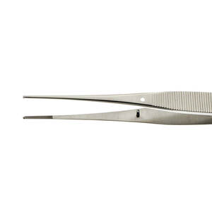 Gillies Tissue Forceps 1x2 Teeth Manual Dissecting <b>Clip</b> Stainless Steel Basis Surgical Instruments DARLEYS SURGICAL CO DS-0001 - Product Image 3