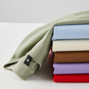 T-shirt vintage ample à épaules tombantes, épais, 100 coton, 240 g/m², respirant, avec logo personnalisé, pour hommes - Product Image 3