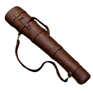 Premium Handcrafted Leather Tactical Gun Case for Hunting & Shooting High Pressure <b>Security</b> Use - Product Image 3