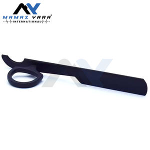 Premium Turkish Finger <b>Razor</b> Stainless Steel Blade Black Power Coating Shaving <b>Razor</b> Straight <b>Razor</b> <b>for</b> <b>Men</b> & Women Oem Logo - Product Image 5