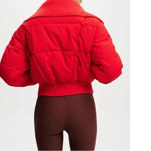 Última chaqueta puffer logotipo personalizado algodón diseñador OEM de alta calidad - Product Image 4