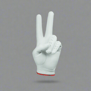 Guantes de Golf Unisex de Cuero Genuino Sublimación Personalizada Lado Trasero Impresión de Color Cabretta Cuero PU Cuero Palma Empuñaduras - Product Image 2