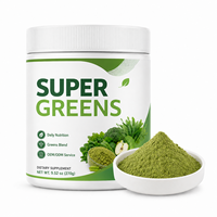 Hoogwaardige Super Greens Poeder Fruit Groente Superfood Blend Private Label Bulk Fabriek Leverancier voor Voedingssupplementen