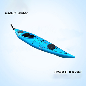 Kayak LLDPE da 3,6 m monoposto con <span class=keywords><strong>timone</strong></span>, canoa da viaggio combinata in tre sezioni - Product Image 3