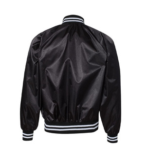Custom Satin <b>Jackets</b> for Men <b>Baseball</b> Satin Sports Team <b>Jacket</b> Whole Sale Rate 2025 Satin <b>Jacket</b> - Product Image 3