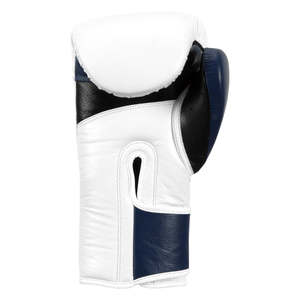 Guantes de entrenamiento acolchados de látex negro, guantes de combate de alta calidad de 12oz y guantes de boxeo de lucha para profesionales - Product Image 3
