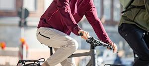 กางเกงกันลมสำหรับผู้ชายกางเกงผู้ชายแบบซ้อนกันลมออกแบบได้ตามต้องการ - Product Image 5