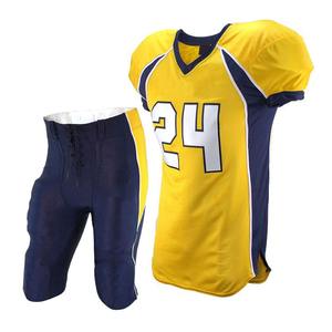 Conception d'uniformes de football américain personnalisés Uniforme de football américain bon marché pour les jeunes Conceptions de sublimation de qualité - Product Image 5