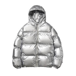 Custom Logo High Quality <b>Black</b> Puffer Jacket Keep Warm <b>Men's</b> Puffer Jackets Winter Puffer Jacket for Adults <b>Men</b> - Product Image 3