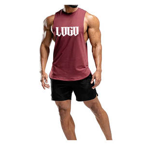 Débardeur de gymnastique en coton de qualité supérieure pour hommes vêtements de Fitness à séchage rapide Slim Fit entraînement Muscle musculation gilet tricoté lavé - Product Image 4