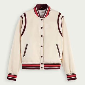Chaqueta de Invierno Estilo Universitaria para Mujer, Diseño Personalizado, Tejido de Satén y Algodón, Alta Calidad, Transpirable - Product Image 1