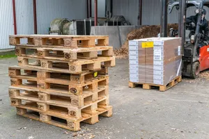 Palette d'emballage en bois dur de Neem fumigé, 1100mm x 1100mm - Product Image 3