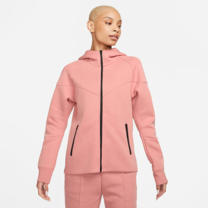 2025 ropa personalizada para mujer cómoda de algodón Tech Fleece mujer estampado personalizado chándal de gran tamaño con cremallera conjunto de dos piezas ropa de mujer - Product Image 4