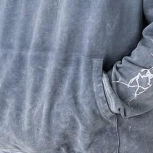 Sweat à capuche délavé à l'acide pour hommes dernière conception très respirant coton délavé à l'acide sweats à capuche pour hommes fabriqués au Pakistan - Product Image 4