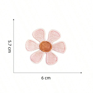 Écussons brodés en tissu denim sergé personnalisés Style cousu en PVC à faible quantité minimale de commande pour les vêtements Écussons de broderie en gros - Product Image 3