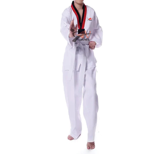 Uniforme de Taekwondo unisexe pour adultes, design personnalisé de haute qualité, prix très compétitif, logo personnalisé flexible, costume en CUIR ANL-1489 - Product Image 1