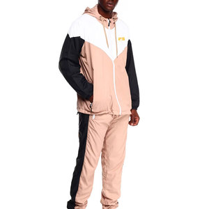 Vente directe usine – Ensemble coupe-vent imperméable pour homme, veste de sport personnalisée et pantalon assorti, léger, pour l'extérieur, faible MOQ - Product Image 3