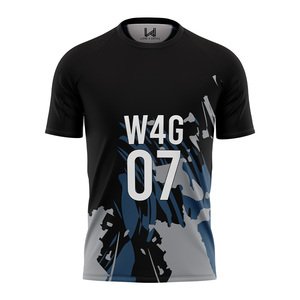 Maillots de football personnalisés pour hommes, sublimés, 100% polyester, tissu respirant 180 g/m², écologiques, de haute qualité, imprimés - Product Image 5