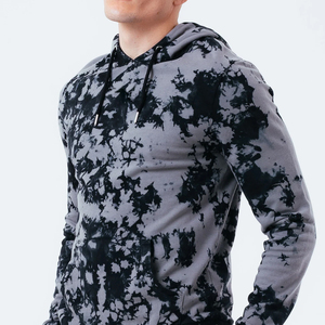 Derniers sweats à capuche pour hommes à logo personnalisé tendance, lavage à l'acide, 100% coton, vêtements d'hiver, teinture unie, lavage à l'acide, de haute qualité - Product Image 4