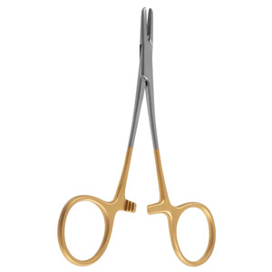 Porte-aiguilles Ryder 130 mm en acier inoxydable, manuel, usage dentaire professionnel, certifié CE, poignée ergonomique, fabricant de haute qualité - Product Image 2