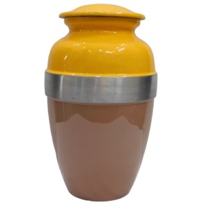 Urnas de cremación de aluminio con diseño de árbol azul, urnas funerarias de Metal con acabado de mármol verde, urnas de cremación clásicas superiores para cenizas humanas. - Product Image 4