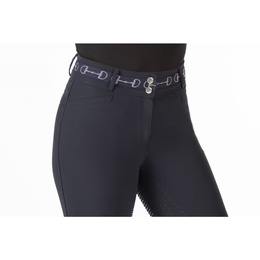 Pantalons d'équitation pour hommes et femmes, pantalons d'équitation respirants et extensibles avec siège complet, genouillères en silicone antidérapantes - Product Image 5