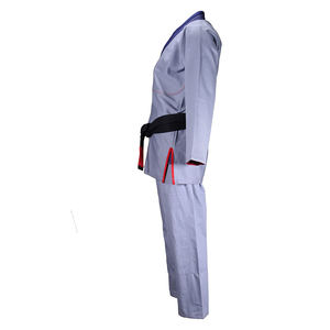 Jiu Jitsu brésilien le plus vendu léger et respirant avec des uniformes d'arts martiaux imprimés par broderie personnalisée - Product Image 5