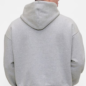 Sudadera con Capucha Informal de Fábrica de Ropa Urbana para Hombre, con Color Sólido y Bolsillos Tipo Canguro, Servicio OEM para Compradores al por Mayor 2026 - Product Image 5