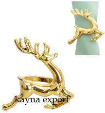 Nouvelle arrivée rond de serviette en métal pour les occasions de tous les jours et de fête Fourniture de qualité supérieure - Product Image 3