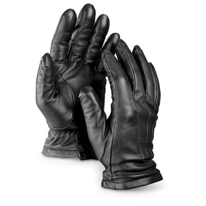 Gants de conduite pour hommes, matériau souple en peau d'agneau pour femmes, gants de conduite en cuir fin, élégants et cousus. - Product Image 1