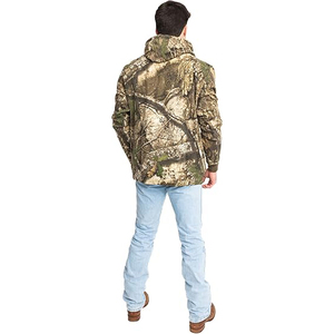Sudadera con Capucha de Camuflaje, 100% Algodón, Invierno, Felpa Suave, Cálida, Cómoda, Informal para Exteriores, Transpirable, Ropa Urbana, Diseño Estampado - Product Image 4